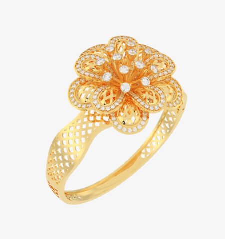 14k Gold Rose Ring