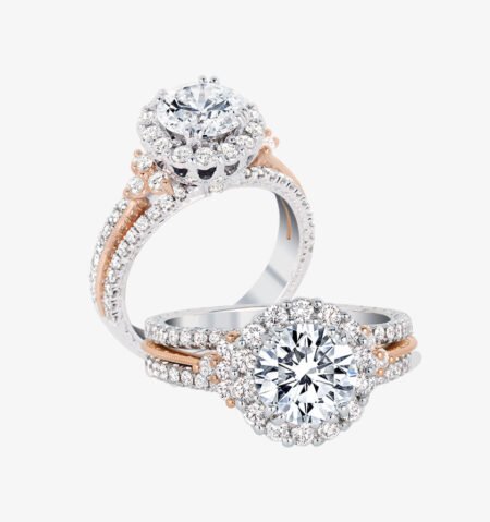 White Diamond Sapphire Amara Ring